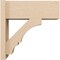 Ekena Millwork 7 1/2-in W x 18-in D x 18-in H Balboa Block Rough Cedar Woodgrain TimberThane Outlooker, Primed Tan OUTUR075X18X18BOA44RCPR - alternate 5